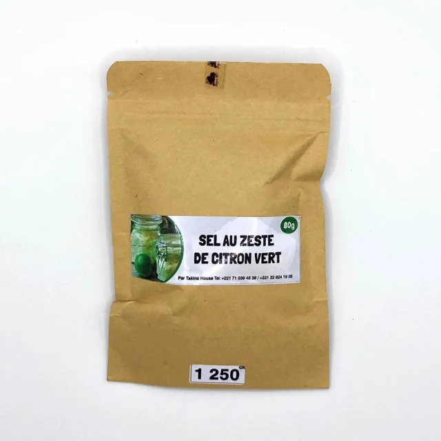 Sel au Zeste de Citron Vert