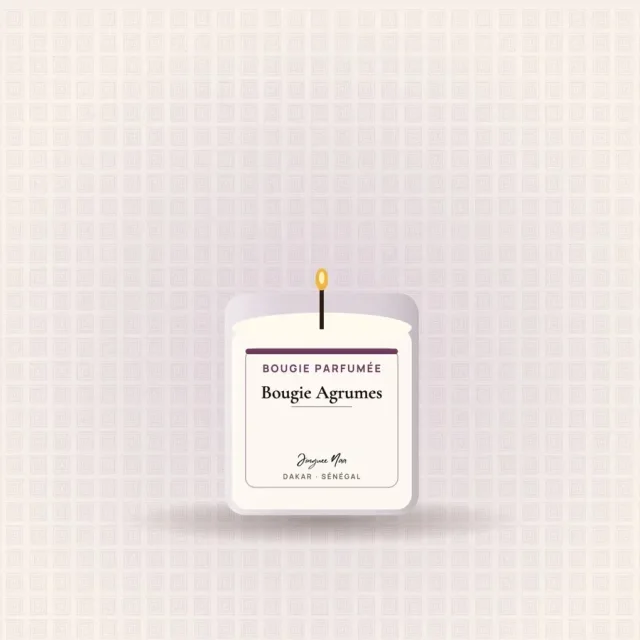Bougie Agrumes