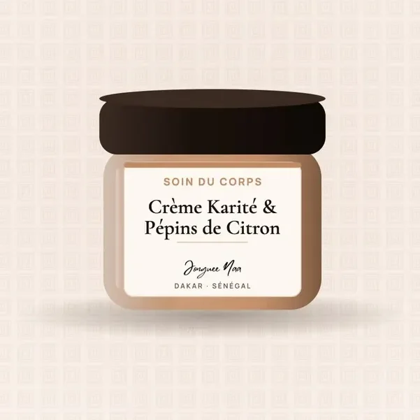 Crème Karité & Pépins de Citron