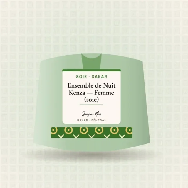 Ensemble de Nuit Kenza — Femme (soie)