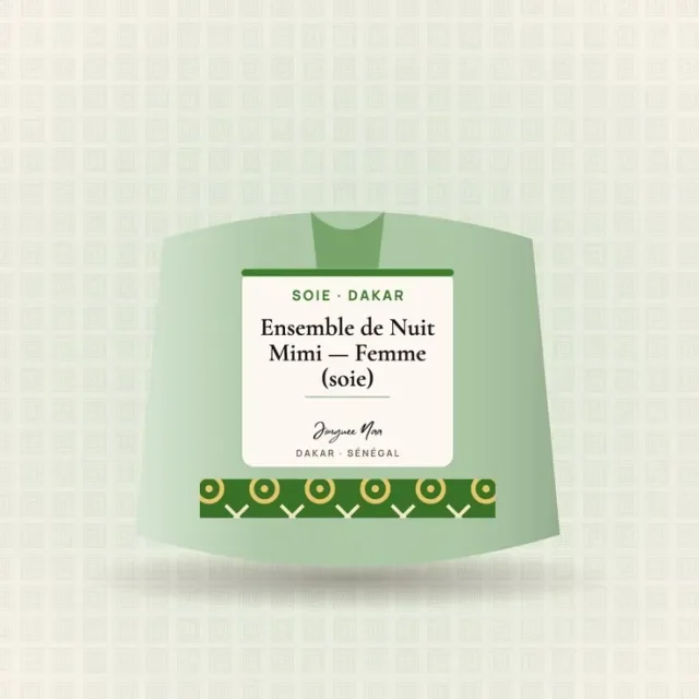 Ensemble de Nuit Mimi — Femme (soie)