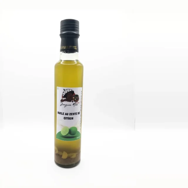 Huile Aromatisée au Zeste de Citron