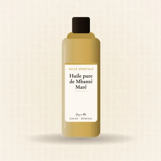 Huile pure de Mbanté Maré