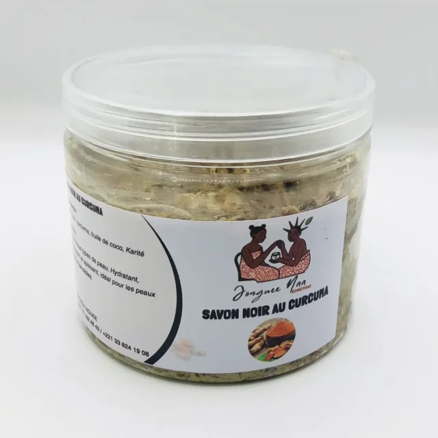 Savon Noir au Curcuma